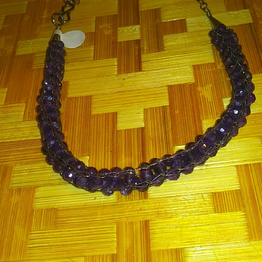 Handmade Amethyst Necklace